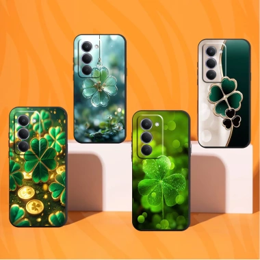 Ốp lưng Xiaomi Redmi 15 hình cỏ bốn lá may mắn - Giá 29.900, khuyến mãi 3