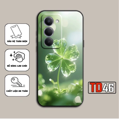 Ốp lưng Xiaomi Redmi 15 hình cỏ bốn lá may mắn - Giá 29.900, khuyến mãi 8