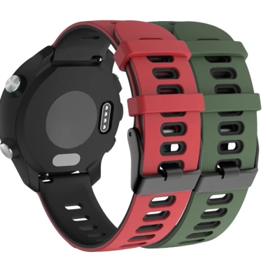 Ốp Silicon + Dây Đeo Cho Garmin Forerunner 965 Vỏ Bảo Vệ Chống Trầy Xước Dây Đeo Đồng Hồ Cổ Tay Cho Garmin 965 Vỏ Bảo Vệ Mềm