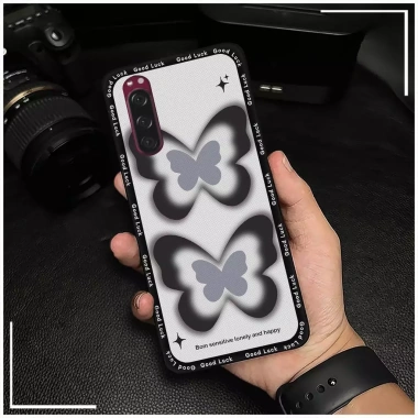 Ốp TPU Hoa Graffiti cho Sony Xperia 5/XZ5 - Chống va đập, thấm nước, vỏ mềm