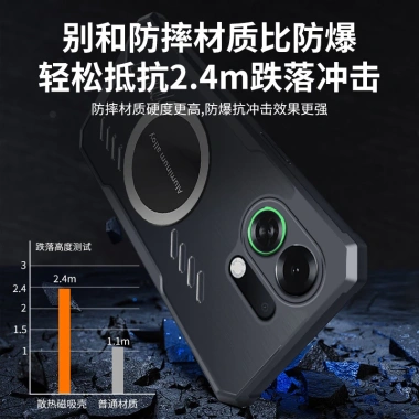 Ốp trong suốt Graphene làm mát OPPO K13 Pro 5G - TPU chống sốc, tản nhiệt Capa 3