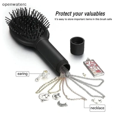 Openwaterc Lược Chải Tóc An Toàn, Biến Dạng, Giấu Trang Sức Tiền Bí Mật, Tháo Rời - Giá Ưu Đãi 101.628₫