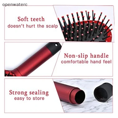 Openwaterc Lược Chải Tóc An Toàn, Biến Dạng, Giấu Trang Sức Tiền Bí Mật, Tháo Rời - Giá Ưu Đãi 101.628₫