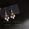 Pháp Retro Ngọc Trai Nước Ngọt Tua Rua Bông Tai Niche - Handmade Cổ Điển, Thời Trang Hanfu, Giá Ưu Đãi 144k