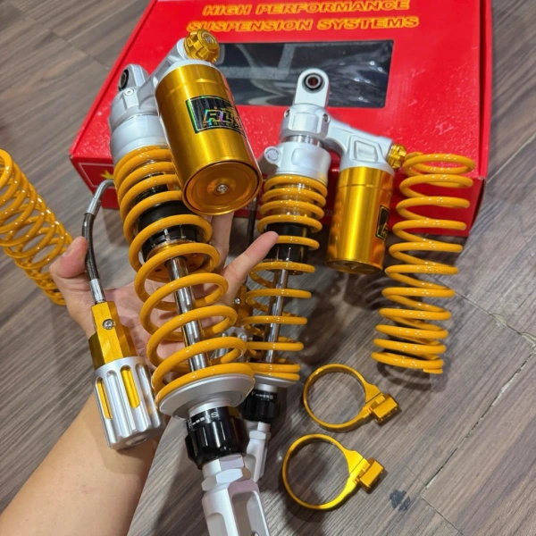 Hình ảnh sản phẩm Phuộc Redleo bình dầu + HPA cho SHVN/SH VN - Bám tốt, giảm rung, tăng tốc