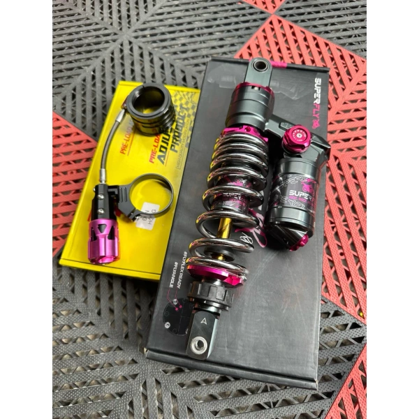 Hình ảnh sản phẩm Phuộc sau SuperFly + HPA gắn Vario, Click, Vision, SH Mode - Giảm xóc, tăng chỉnh, phụ tùng đa năng