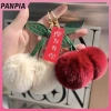 PNPIA- Dễ Thương Sang Trọng Anh Đào Hoạt Hình Xe Mặt Dây Chuyền Túi Dây Điện Thoại Di Động Quyến Rũ Cô Gái Người Bạn Trang Trí Quà Tặng 2