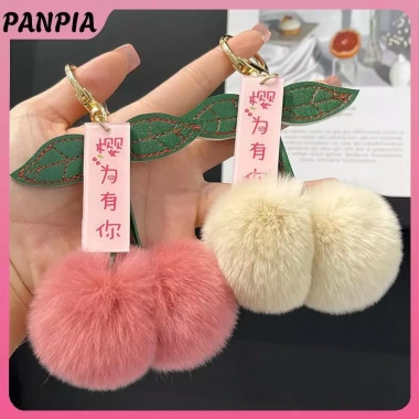 PNPIA- Dễ Thương Sang Trọng Anh Đào Hoạt Hình Xe Mặt Dây Chuyền Túi Dây Điện Thoại Di Động Quyến Rũ Cô Gái Người Bạn Trang Trí Quà Tặng 3