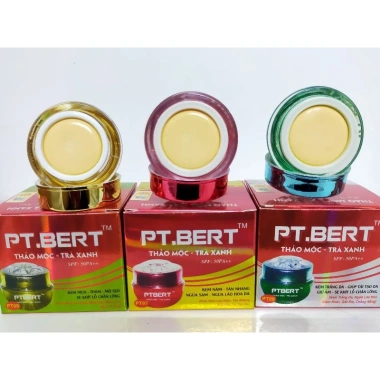 PT-BERT Thảo Mộc Trà Xanh 20g - Giảm Nám, Mụn, Trắng Da, Tự Nhiên, Giá 118k 2