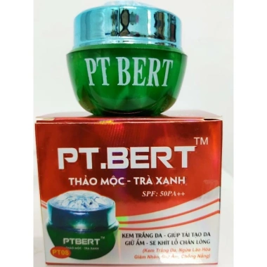 PT-BERT Thảo Mộc Trà Xanh 20g - Giảm Nám, Mụn, Trắng Da, Tự Nhiên, Giá 118k 3