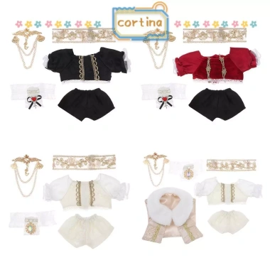 Quần áo búp bê CORTINA, Phụ kiện búp bê Thay đổi trò chơi thay đồ búp bê Bộ đồ hoàng tử thời trung cổ, Trang phục thay thế phong cách châu Âu Đạo cụ ảnh 20CM Bộ quần áo Mini Bộ đồ chơi
