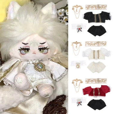 Quần áo búp bê CORTINA, Phụ kiện búp bê Thay đổi trò chơi thay đồ búp bê Bộ đồ hoàng tử thời trung cổ, Trang phục thay thế phong cách châu Âu Đạo cụ ảnh 20CM Bộ quần áo Mini Bộ đồ chơi