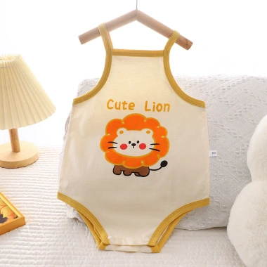 Quần Áo Mùa Hè Trẻ Em Phong Cách Mới Phiên Bản Hàn Quốc Bé Trai Phong Cách Mỏng Bé Gái Sling Quần Đùi # * VIH5 2