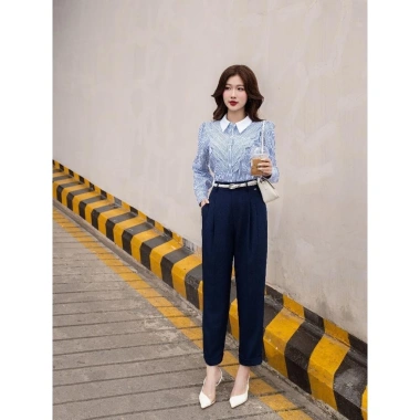 Quần baggy xếp ly LQ131 Lamia Design - Phong cách trẻ trung, giảm giá 442.800₫