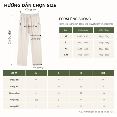 Quần Dài ống suông Linnen Nam lưng chun LADOS-4.177 - trẻ trung, thoáng mát, đi biển, đi chơi