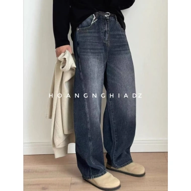 Quần Jean Nam XT Xintao Ống Rộng Wide-Leg Denim Form Suông Dài Retro - Kèm Dây Ss2.026 Giá Ưu Đãi 835k