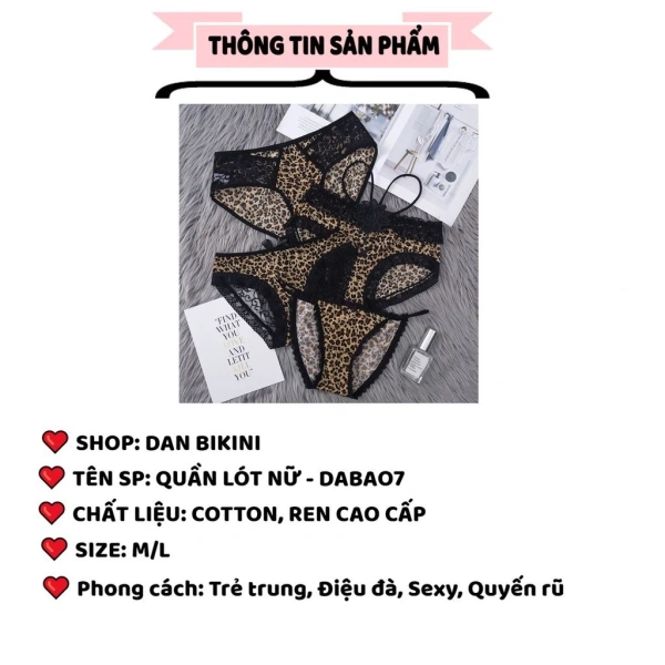 Trải nghiệm mặc quần lót da báo sexy: cảm giác, độ thoải mái và phong cách