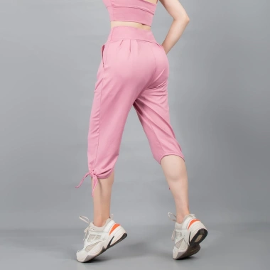 Quần thể thao Gladimax Zumba ZB150d1 buộc gấu dáng rộng, phong cách hiện đại tập yoga, dance