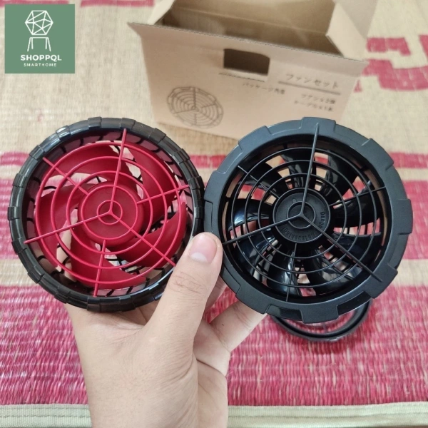 Trải nghiệm thực tế với quạt áo đôi 5 cánh Akita 18V – Cảm giác mát lạnh khi di chuyển