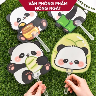 Quạt Cầm Tay Mini Gấu Trúc Panda - Quạt Nhựa Dễ Thương Giảm 21% còn 4900đ 5 Quạt Cầm Tay Mini Gấu Trúc Panda - Quạt Nhựa Dễ Thương Giảm 21% còn 4900đ 5