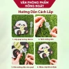 Quạt Cầm Tay Mini Gấu Trúc Panda - Quạt Nhựa Dễ Thương Giảm 21% còn 4900đ 9