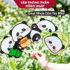 Quạt Cầm Tay Mini Gấu Trúc Panda - Quạt Nhựa Dễ Thương Giảm 21% còn 4900đ 11