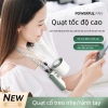 Quạt Cầm Tay Sạc Pin 10.000mAh, Làm Mát Sò Lạnh, 199 Tốc Độ Gió, Gấp Gọn, Kèm Dây Đeo 2