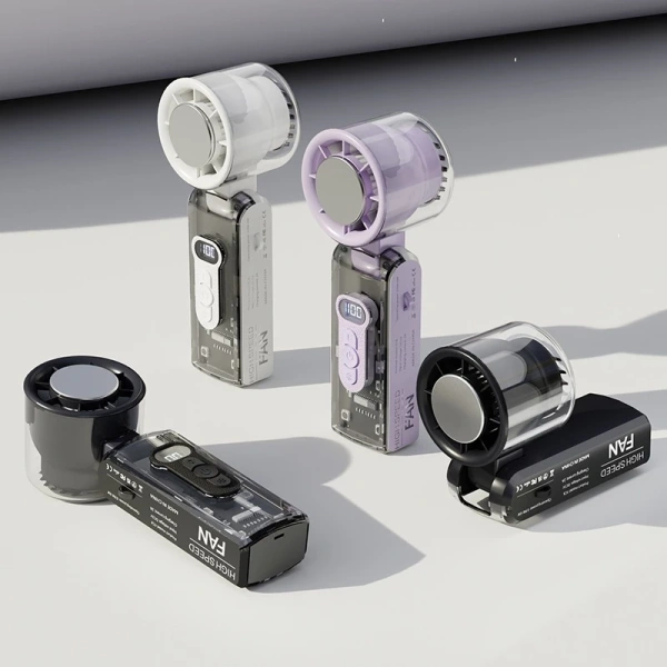 Trải nghiệm di động với quạt gập mini FC8: đánh giá thực tế về thiết kế gập gọn và thời lượng pin ngoài trời