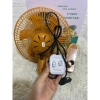 Quạt kẹp vàng 28cm dùng cho ô tô điện 12V-24V - Giá ưu đãi 220.000đ, tiết kiệm năng lượng