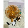 Quạt kẹp vàng 28cm dùng cho ô tô điện 12V-24V - Giá ưu đãi 220.000đ, tiết kiệm năng lượng 6