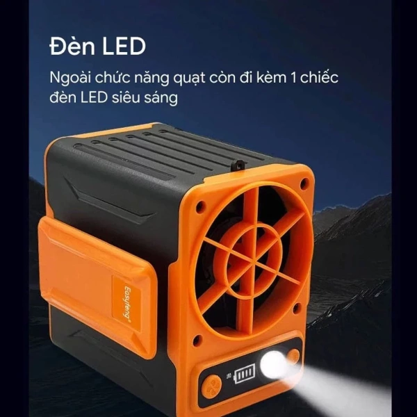 Hình ảnh sản phẩm Quạt Mini Đeo Thắt Lưng F13 Pin 10.000mAh Chạy Liên Tục 15-48h Sạc Dự Phòng Giá Siêu Giảm 217.000đ