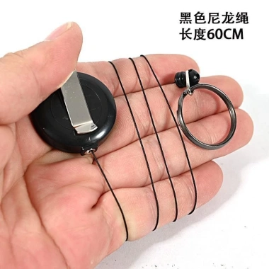 Quạt mini tự động di động, móc khóa xoay, dây nylon dễ khóa - Giá chỉ 37.985 VND 2