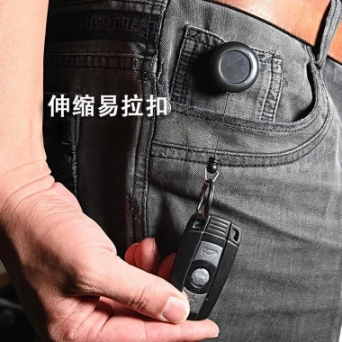 Quạt mini tự động di động, móc khóa xoay, dây nylon dễ khóa - Giá chỉ 37.985 VND 3