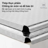 RACK Xe đẩy phòng bếp thép không gỉ - Bán đồ ăn, chống gỉ, bền, sạch, 539.000₫ 4