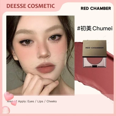 RED CHAMBER Kem Đa Năng 3in1 - Makeup Tự Nhiên, Bền Màu cho Mắt, Môi, Má - Chỉ 179.400₫