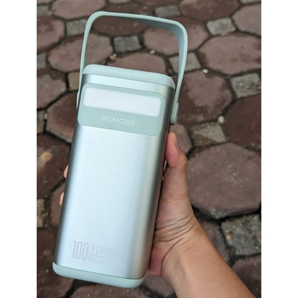 Hình ảnh sản phẩm ROMOSS PMT60 – Sạc Dự Phòng 60.000mAh 100W Siêu Nhanh, Siêu Bền, Dành Cho Laptop & Thiết Bị Di Động