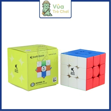 Rubik Gan Swift Block 355S 3x3 Rubic Gan Budget Cube Có Nam Châm Khoan Lỗ Stickerless Đồ Chơi Trí Tuệ Trẻ Em Tư Duy 3