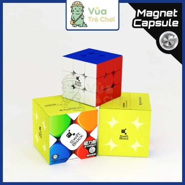 Rubik Gan Swift Block 355S 3x3 Rubic Gan Budget Cube Có Nam Châm Khoan Lỗ Stickerless Đồ Chơi Trí Tuệ Trẻ Em Tư Duy 10