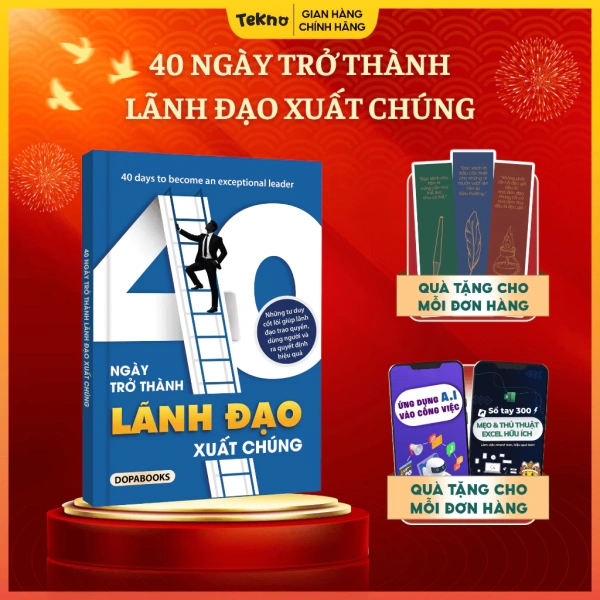 Hình ảnh sản phẩm Sách - 40 Ngày Trở Thành Lãnh Đạo Xuất Chúng - Nhà Xuất Bản Công Thương