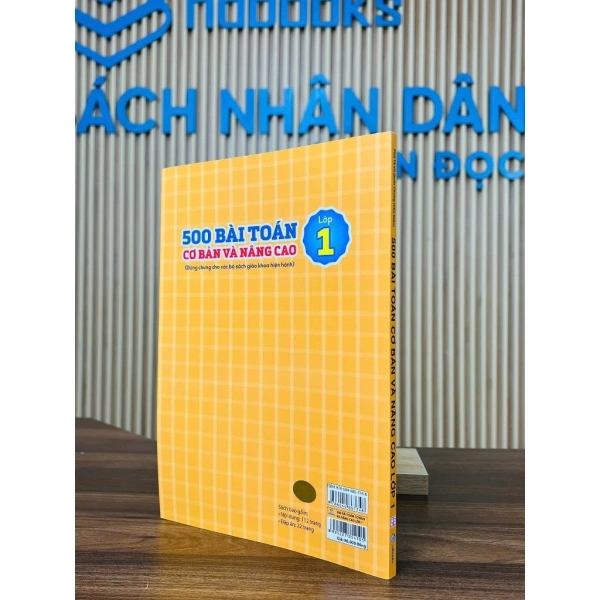 Hình ảnh sản phẩm Sách - 500 Bài Toán Cơ Bản Và Nâng Cao Lớp 1 - Dùng chung cho các bộ sgk hiện hành ND