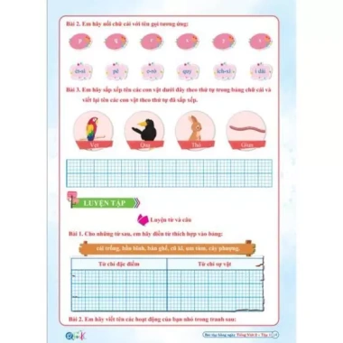 Sách Bài Tập Hằng Ngày Tiếng Việt Lớp 2 Kết Nối Tri Thức Với Cuộc Sống Tập 1 - Giá ưu đãi 63.000₫ 7