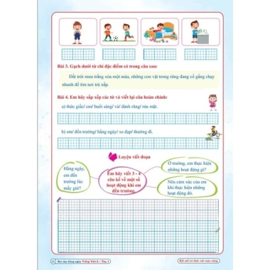 Sách Bài Tập Hằng Ngày Tiếng Việt Lớp 2 Kết Nối Tri Thức Với Cuộc Sống Tập 1 - Giá ưu đãi 63.000₫ 8
