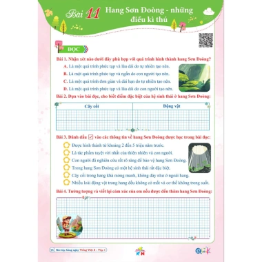 Sách - Bài Tập Hằng Ngày Tiếng Việt Lớp 5 - Tập 1 - Kết Nối tri thức với cuộc sống ( 1 Cuốn ) 5