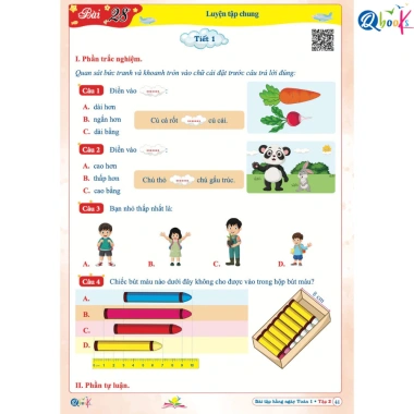 Sách - Bài Tập Hằng Ngày Toán Lớp 1 - Kết Nối Tri Thức Với Cuộc Sống - Tập 2 (1 cuốn) 4