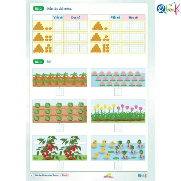 Hình ảnh sản phẩm Sách - Bài Tập Hằng Ngày Toán Lớp 1 - Kết Nối Tri Thức Với Cuộc Sống - Tập 2 (1 cuốn)