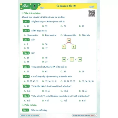 Sách Bài Tập Hằng Ngày Toán Lớp 2 Tập 1 - Kết Nối Tri Thức Vào Cuộc Sống Giá Ưu Đãi 63.000đ 3