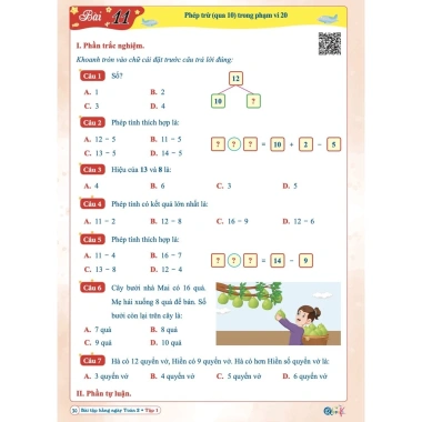 Sách Bài Tập Hằng Ngày Toán Lớp 2 Tập 1 - Kết Nối Tri Thức Vào Cuộc Sống Giá Ưu Đãi 63.000đ 5