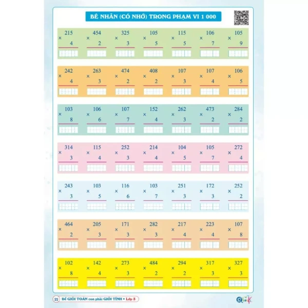Hình ảnh sản phẩm Sách - Để Giỏi Toán Con Phải Giỏi Tính 3 - Dành cho học sinh lớp 3 (1 cuốn)