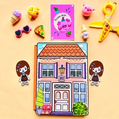 Sách DIY Toca Boca Squishy Giấy - Đồ Chơi Thủ Công Độc Đáo, Giá 96.600₫