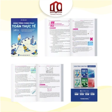 Sách - Hành trình chinh phục Toán thực tế lớp 12 (thầy Đỗ Văn Đức) 4